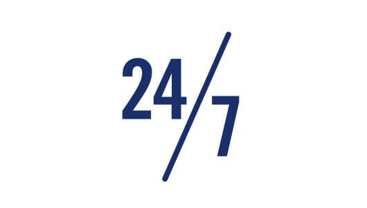 Symbol: 24 zu 7