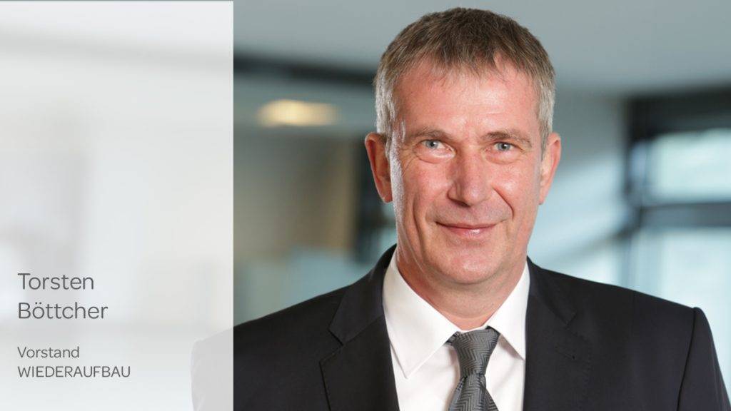 Bild: © WIEDERAUFBAU Vorstand, Torsten Böttcher, im Porträt.