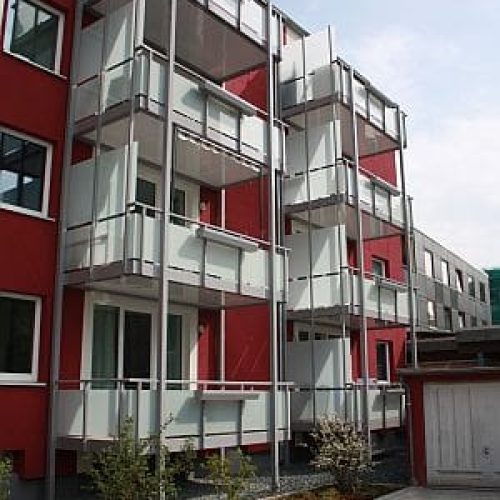 Ansicht Balkone