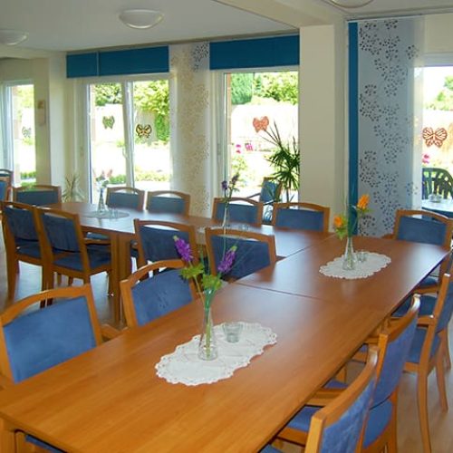 Bild: © WIEDERAUFBAU Gemeinschaftsraum des Betreuten Wohnen in der Peiner Straße 6 in Vechelde.