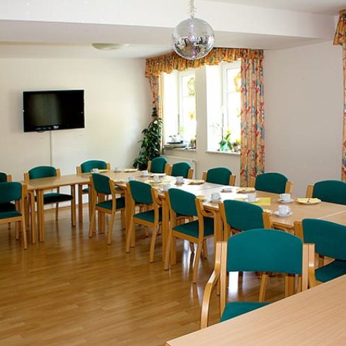 Bild: © WIEDERAUFBAU Der Gemeinschaftsraum des Betreuten Wohnen in Schöppenstedt, Jasperstraße 6.