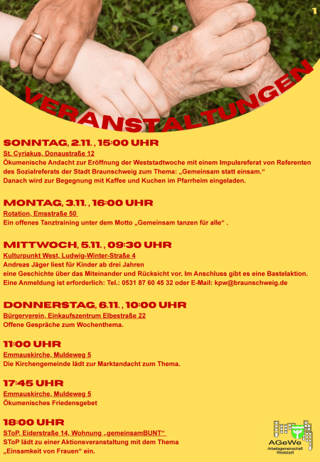 Übersicht Veranstaltungstermine_Gelb_Var. 1-2 Übersicht Veranstaltungstermine_Gelb_Var. 1-2