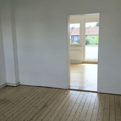 Blick ins Schlafzimmmer